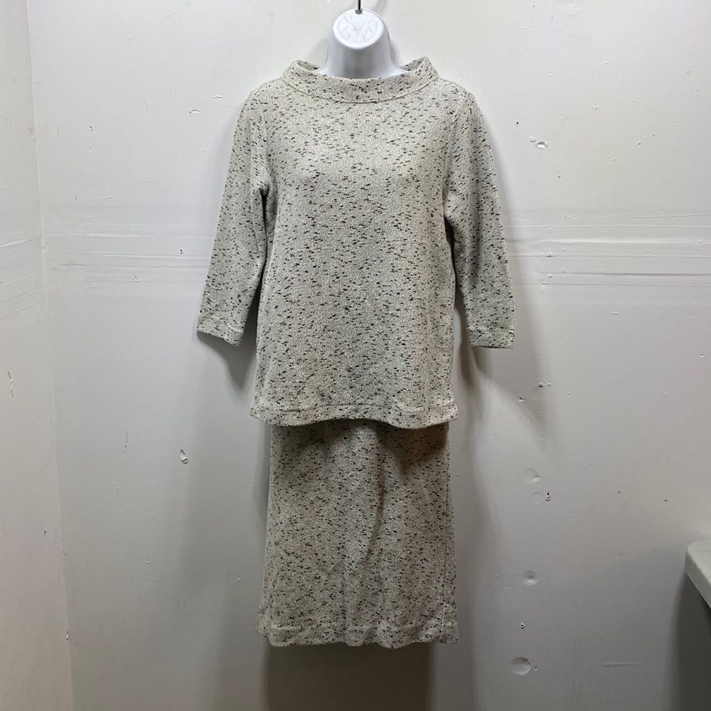 Ann Taylor Marled KnitβSkirt SetβSmall